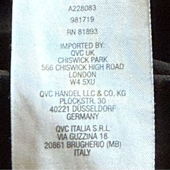 Susan Graver Essentials Black Pull on Pant - Picture 8 of 8